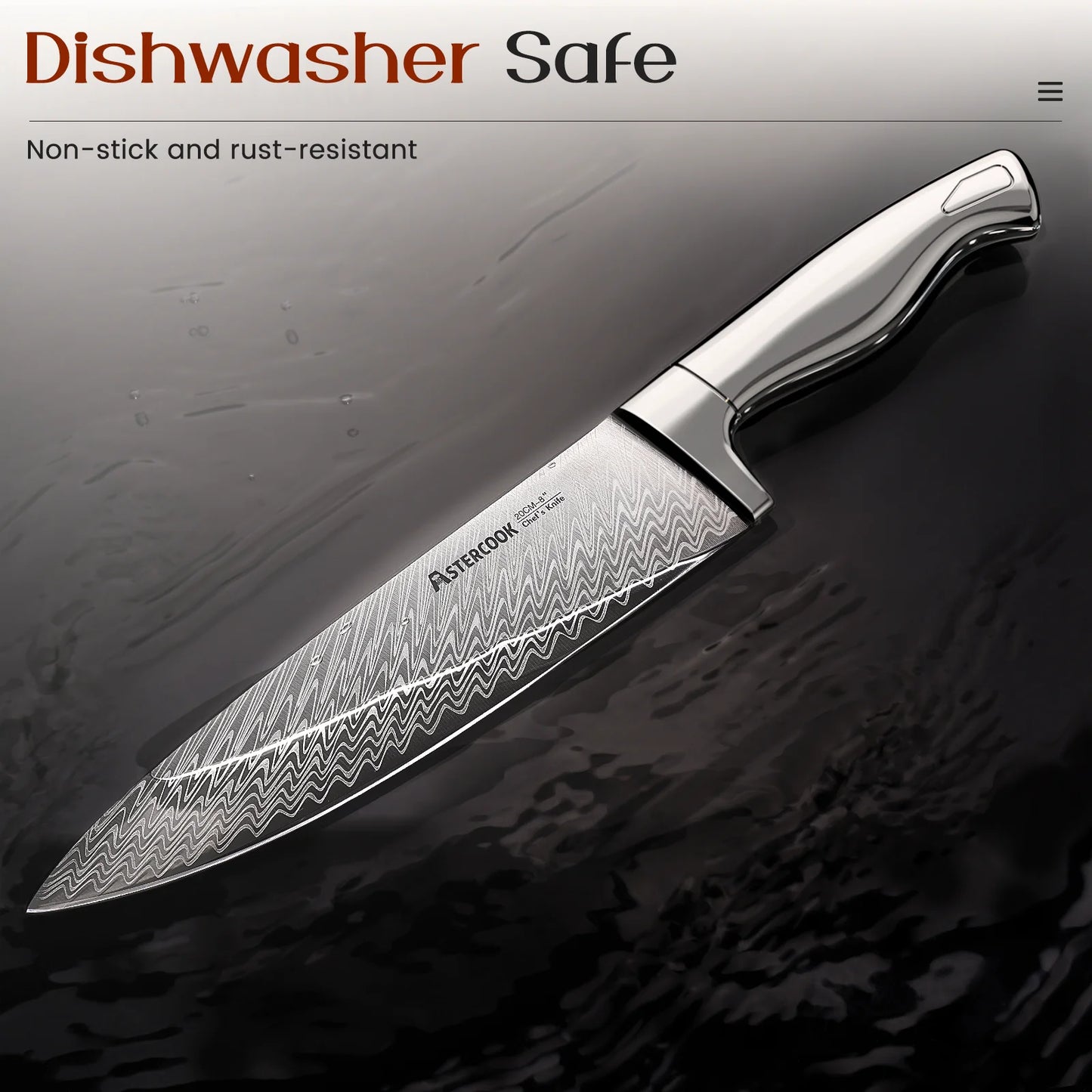 15-Piece Full Tang Knife Set