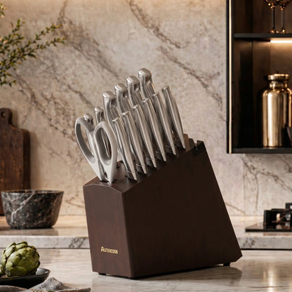 15-Piece Full Tang Knife Set