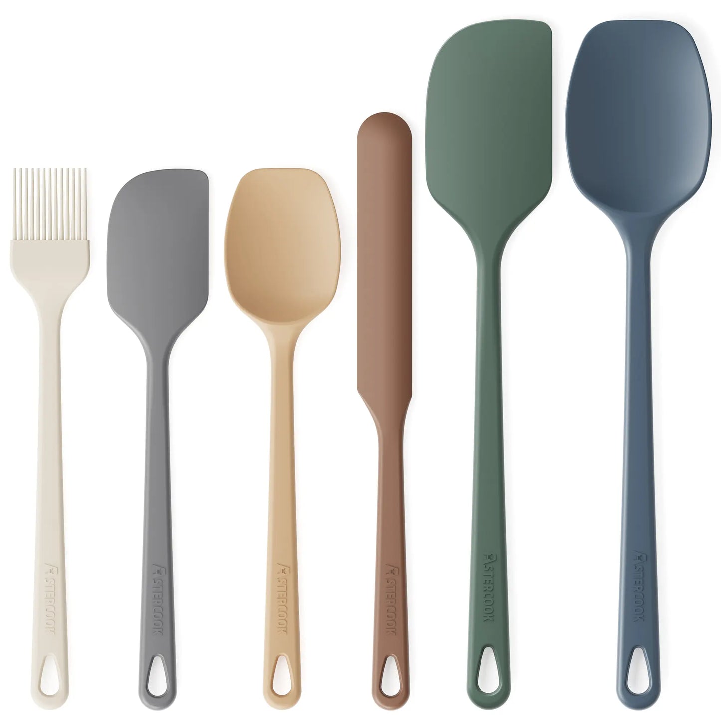 6-Pc Morandi Spatula Set