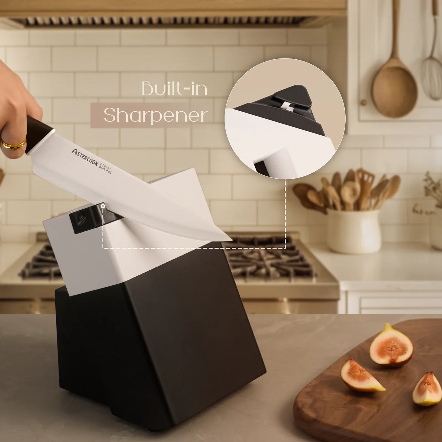 Professional 15-Pc German Steel Set -Black