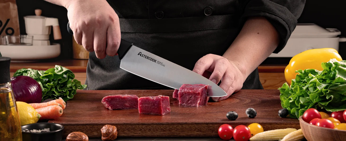 15-Piece Knife Block Set - Black