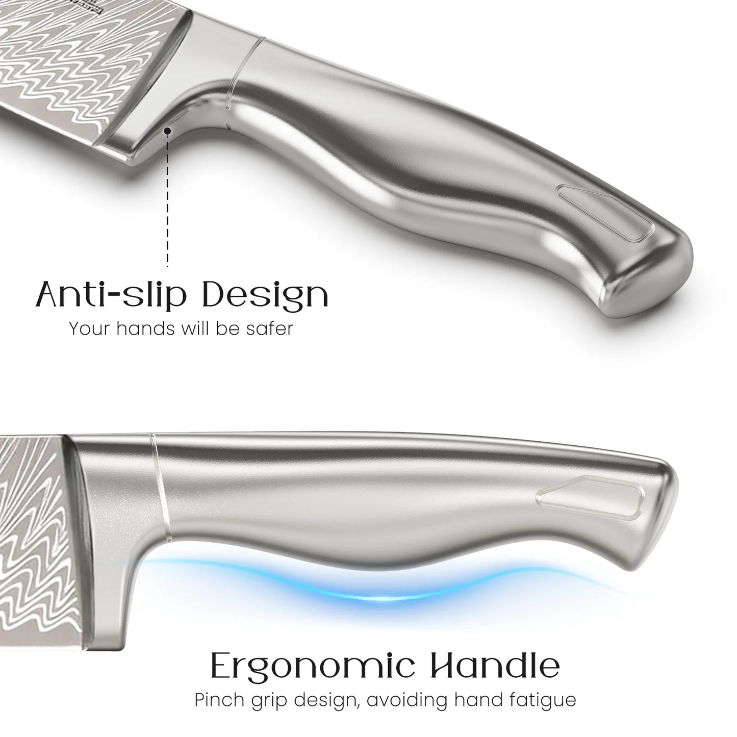 15-Piece Full Tang Knife Set
