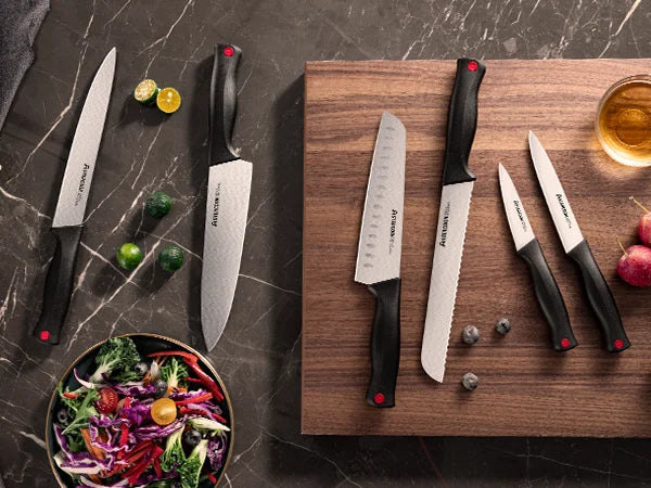 15-Piece Knife Block Set - Black