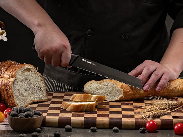 15-Piece Knife Block Set - Black