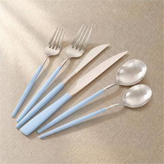 Astercook Silverware Set Food-Grade Stainless Steel-Blue