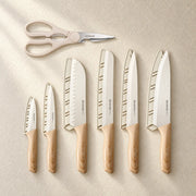 13 Pieces Kitchen Knives Set with Ceramic Coating