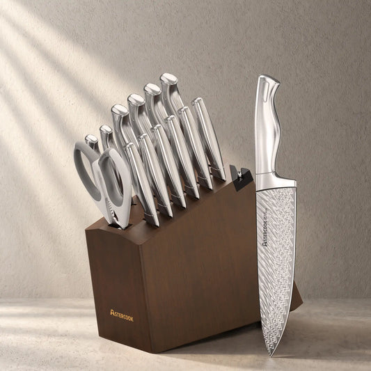 15-Piece Full Tang Knife Set