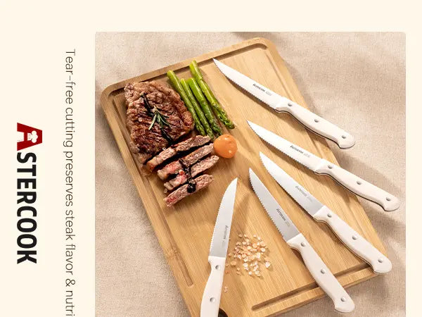 12 Pcs Ultra-Sharp High Carbon Stainless Steel Knife Block Set
