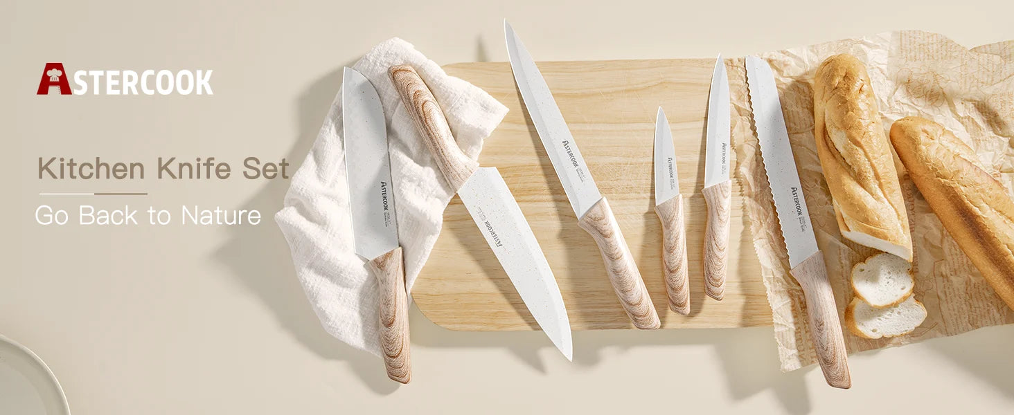 7-Piece Coated Knife Set