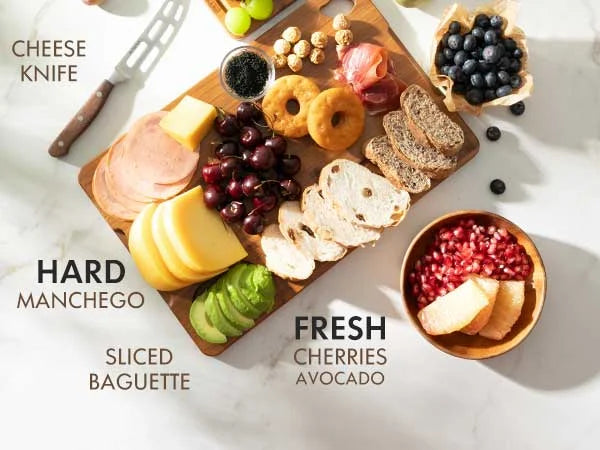 4-Piece Bamboo Cutting Board Set