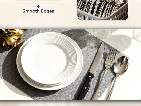 Astercook Silverware Set Food-Grade Stainless Steel-Silver