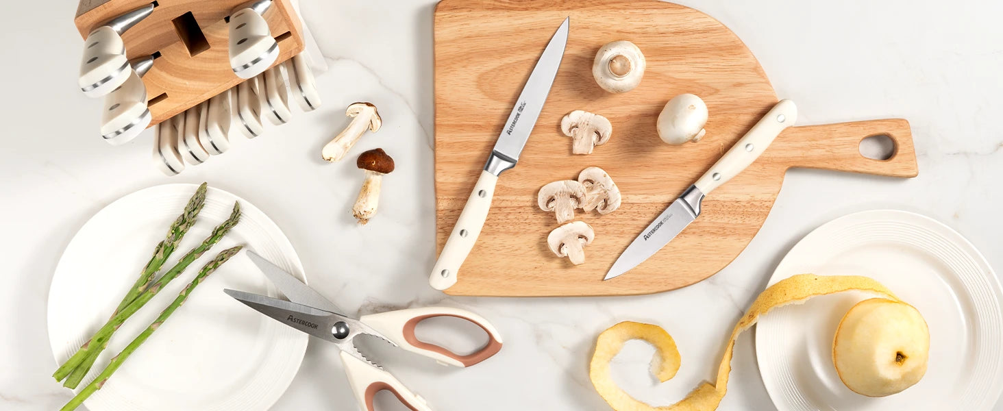 14-Piece Full Tang Knife Set