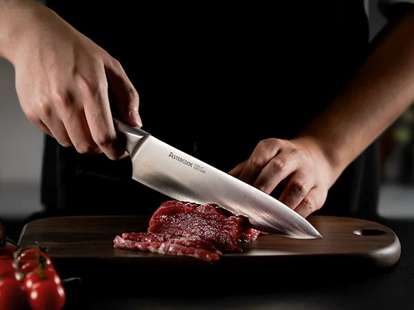 15-Piece Full Tang Knife Set - Silver