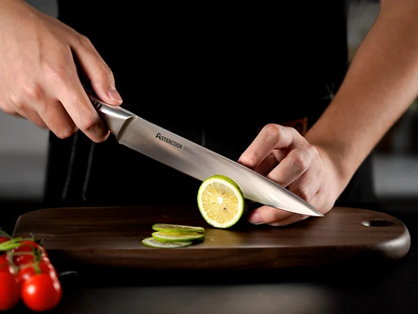 15-Piece Full Tang Knife Set - Silver