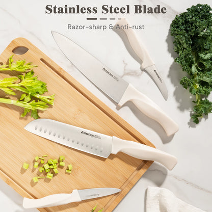 22-Piece Ultra-Sharp High Carbon Stainless Steel Knives
