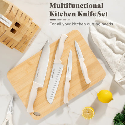 22-Piece Ultra-Sharp High Carbon Stainless Steel Knives