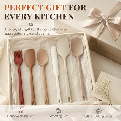 6-Pc Macaron Spatula Set