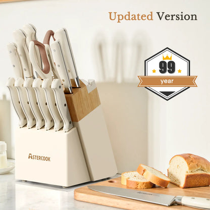 14-Piece Full Tang Knife Set