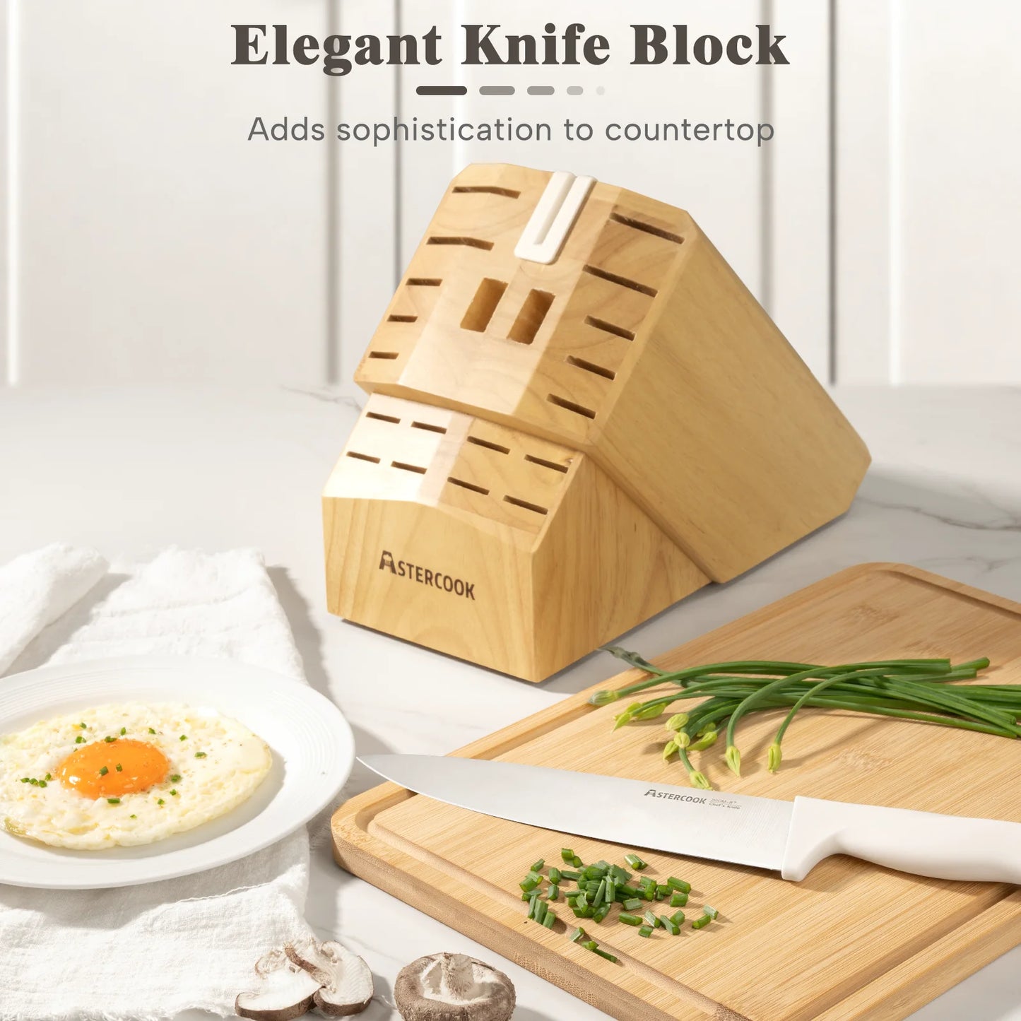 22-Piece Ultra-Sharp High Carbon Stainless Steel Knives
