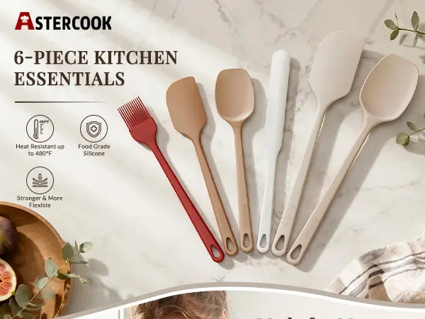 6-Pc Macaron Spatula Set