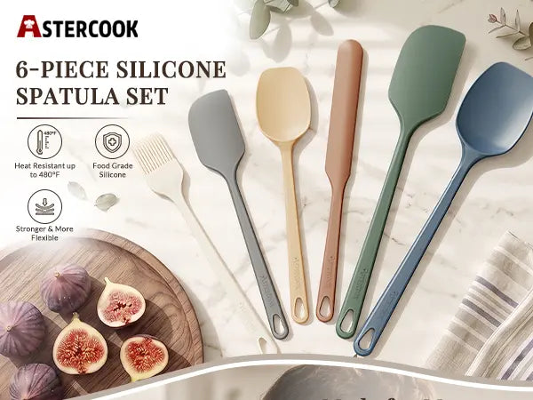 6-Pc Morandi Spatula Set