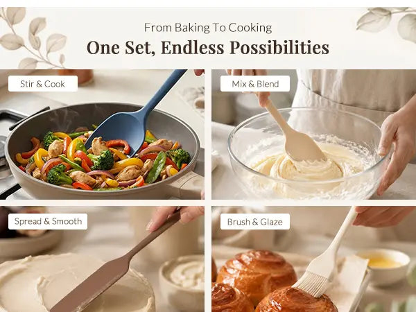 6-Pc Morandi Spatula Set