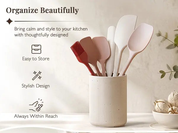 6-Pc Macaron Spatula Set